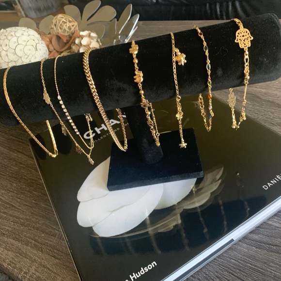 14K Gold Rope Anklet - Picture 3 of 3